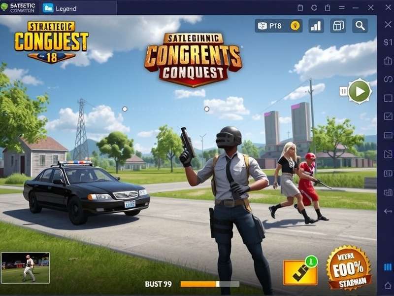 Intense Strategic Combat in PUBG Legend Strategic Conquest PUBG Legend Strategic Conquest Gameplay