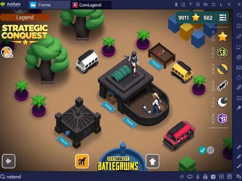 Strategic Base Construction in PUBG Legend Strategic Conquest PUBG Legend Base Building